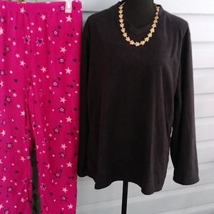 NWT Donna Loren 2 piece pajamas size 1 XL